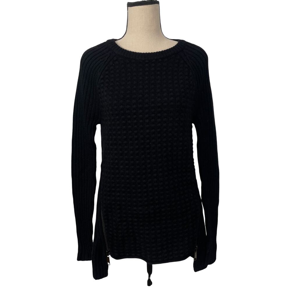Aqua Popocorn Knit Wool/Cashmere Sweater Size XS